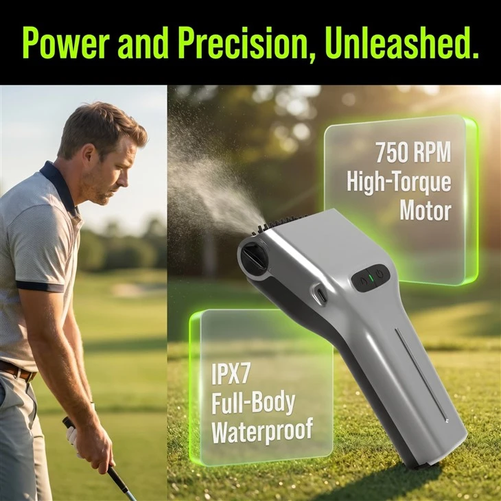 XL368 Cordless Electric Golf Club Cleaner suppliers