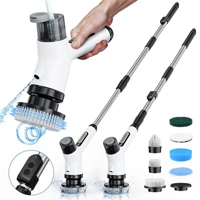 Are electric cleaning brushes for the kitchen noisy during operation?